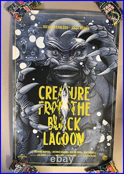 MONDO Creature From The Black Lagoon Variant Screen Print Poster BY MARTIN ANSIN
