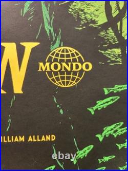 MONDO Universal Monsters Creature From Black Lagoon Dombrowski Fine Art Print