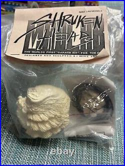 Mad Lab Models Creature From The Black Lagoon Shruken Heads Mike Parks Garagkit