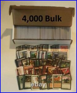 Magic The Gathering 4,000 Bulk Card Lot No Lands, Tokens. Mixed Sets From Urzas+