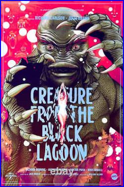 Martin Ansin Creature From The Black Lagoon Mondo Print Poster