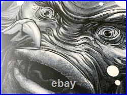 Martin Ansin The Creature from Black Lagoon Silver Screen Movie Art Print Poster