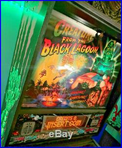 Midway Pinball Machine Creature From The Black Lagoon Free Shipping