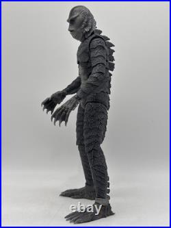 Mondo 12 inch Creature From The Black Lagoon Figure Gillman B&W Version With Head