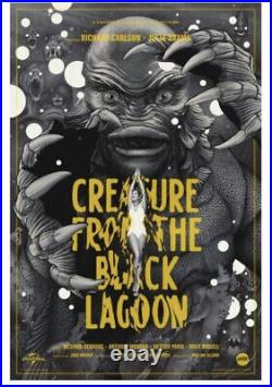 Mondo CREATURE FROM THE BLACK LAGOON poster Universal Monster Martin Ansin