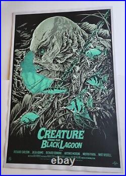 Mondo Ken Taylor Creature From The Black Lagoon Variant Poster Print