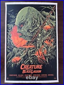 Mondo Ken Taylor Creature from the Black Lagoon Regular Edition Screen-Print