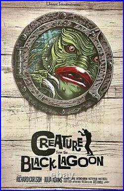 Mondo Limited Edition Creature From the Black Lagoon Movie Poster Gary Pullin