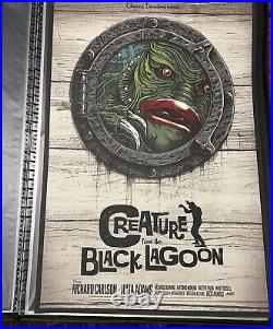 Mondo Limited Edition Creature From the Black Lagoon Movie Poster Gary Pullin