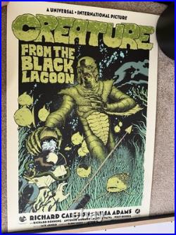 Mondo Matthew Allison Creature From The Black Lagoon Art Print