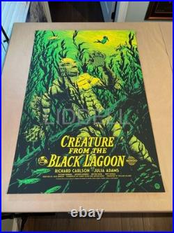 Mondo Print Dombrowski Creature from the Black Lagoon Limited Edition #d