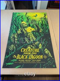 Mondo Print Dombrowski Creature from the Black Lagoon Limited Edition #d