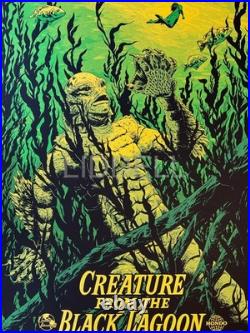 Mondo Print Dombrowski Creature from the Black Lagoon Limited Edition #d