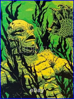 Mondo Print Dombrowski Creature from the Black Lagoon Limited Edition #d