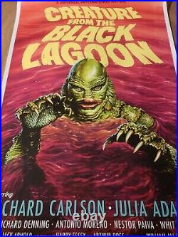 Mondo Print Edmiston Creature From the Black Lagoon Variant limited #d of 150