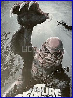 Mondo Print -Stan & Vince The Creature from the Black Lagoon Poster #d of 200