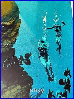 Mondo Print -Stan & Vince The Creature from the Black Lagoon Poster #d of 375