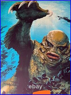 Mondo Print -Stan & Vince The Creature from the Black Lagoon Poster #d of 375