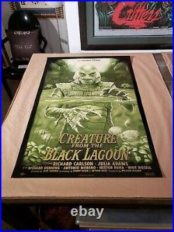 Mondo Style Creature from the Black Lagoon Gold Foil Var #d run of 50