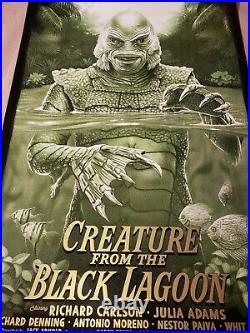 Mondo Style Creature from the Black Lagoon Gold Foil Var #d run of 50