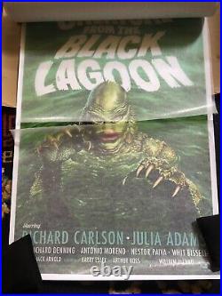 Mondo Universal Monsters Jason Edmiston Creature from the Black Lagoon SIGNED AP