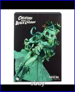 Monster High Skullector Series Creature From The Black Lagoon Doll In Hand