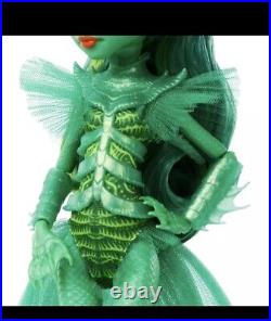 Monster High Skullector Series Creature From The Black Lagoon Doll In Hand