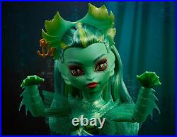 Monster High Skullector Series Creature From The Black Lagoon Doll In Hand