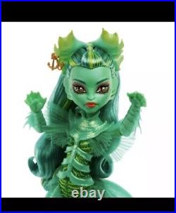 Monster High Skullector Series Creature From The Black Lagoon Doll In Hand