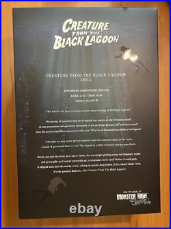 Monster High Universal Classic Monsters Exclusive Creature From Black Lagoon LE