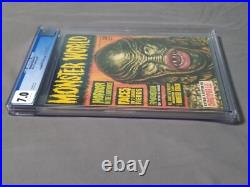 Monster World #4 CGC 7.0 F/VF (Warren 06/65) Creature From the Black Lagoon