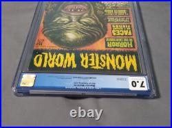 Monster World #4 CGC 7.0 F/VF (Warren 06/65) Creature From the Black Lagoon