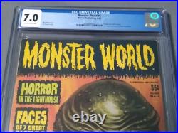 Monster World #4 CGC 7.0 F/VF (Warren 06/65) Creature From the Black Lagoon