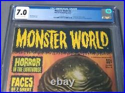 Monster World #4 CGC 7.0 F/VF (Warren 06/65) Creature From the Black Lagoon