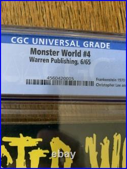 Monster World #4 CGC 9.0 Vic Prezio Cover Creature From The Black Lagoon Monster World #4 CGC 9.0 Vic Prezio Cover Creature From The Black Lagoon