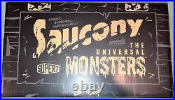 NIB Super7 Saucony Universal Monsters Shoes Creature from the Black Lagoon 10M