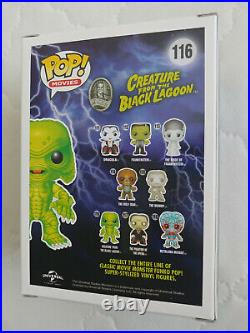 New Funko POP CREATURE FROM THE BLACK LAGOON Glow In The Dark Gemini Exclusive