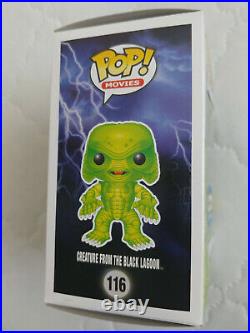 New Funko POP CREATURE FROM THE BLACK LAGOON Glow In The Dark Gemini Exclusive