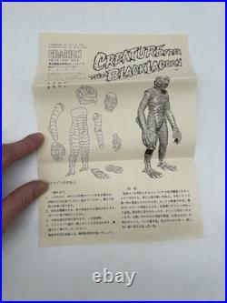New The Creature From The Black Lagoon 1989 Model Kit Billiken Open Box
