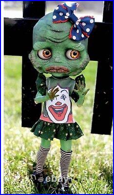 Ooak custom blythe doll Creature From The Black Lagoon Halloween Monster