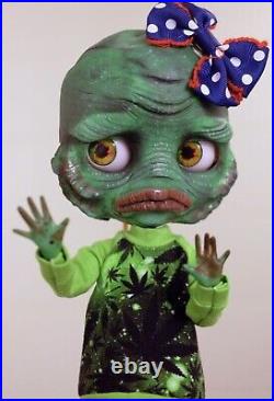 Ooak custom blythe doll Creature From The Black Lagoon Halloween Monster