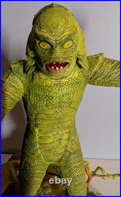 Original 1963 Aurora The Creature From The Black Lagoon Awesom Paint Job