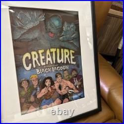 Original Comic Cover Art By Michael Suchta Creature From The Black Lagoon Rare Original Comic Cover Art By Michael Suchta Creature From The Black Lagoon Rare