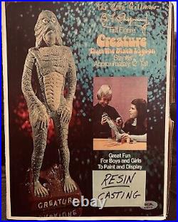 PSA Signed Ben Chapman 1975 RAPCO Creature From The Black Lagoon Statue Figure