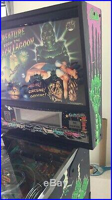 Pinball Flipper Creature From The Black Lagoon Very Very fine- NO SHIPP TO EUA