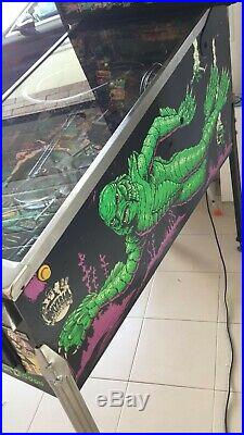 Pinball Flipper Creature From The Black Lagoon Very Very fine- NO SHIPP TO EUA