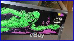 Pinball Flipper Creature From The Black Lagoon Very Very fine- NO SHIPP TO EUA