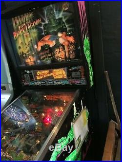 Pinball Flipper Creature From The Black Lagoon Very Very fine- NO SHIPP TO EUA