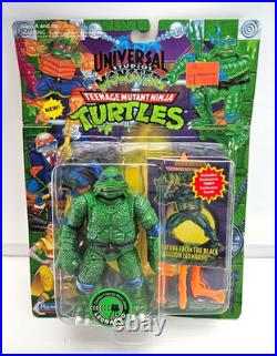 Playmates 1994 TMNT Universal Monsters Leonardo Creature From The Black Lagoon