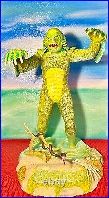 Polar Lights Aurora Creature From the Black Lagoon +Rick Evans Resin Base in oil